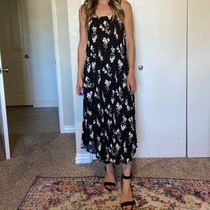 Flower maxi dress